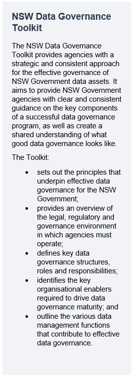 NSW Data Governance Toolkit