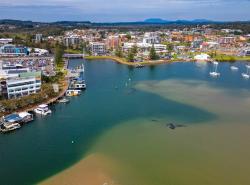 image of estuary on the NSW north coast