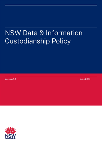 NSW Data & Information Custodianship Policy