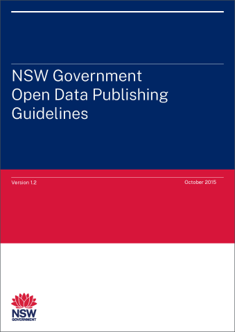 NSW Government Open Data Publishing Guidelines